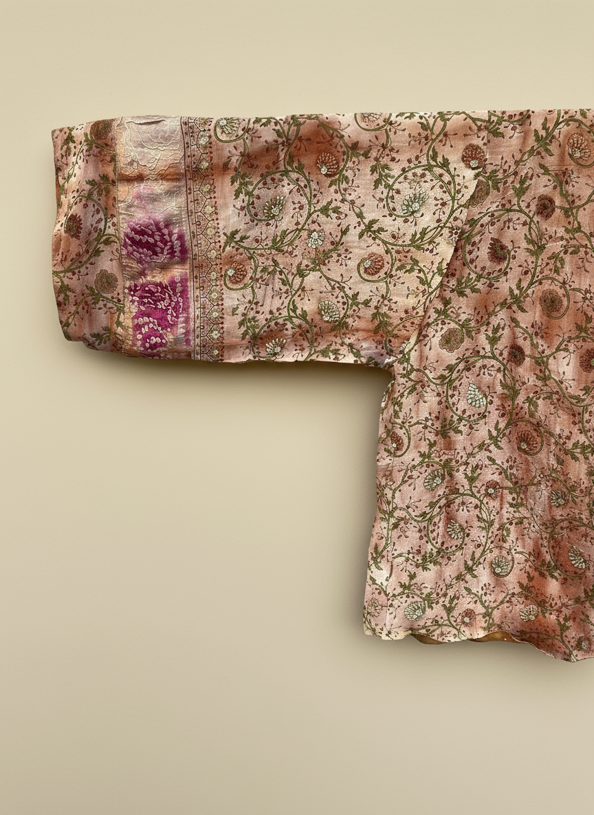 Reversible Short Kimono - No. 05C