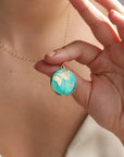 World Map Locket