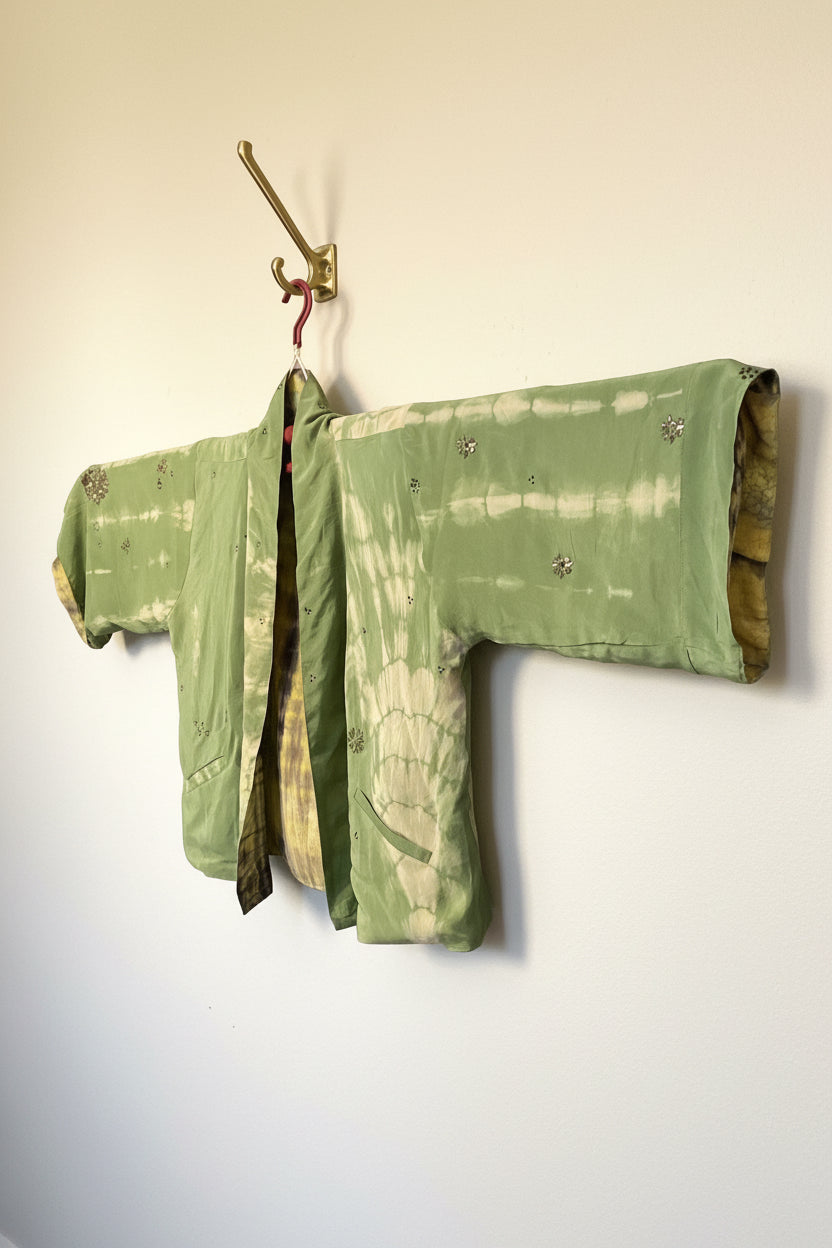 Reversible Short Kimono - No.104