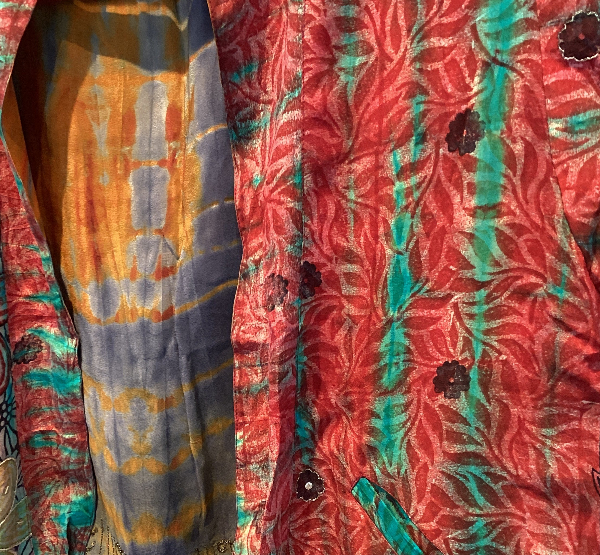 Reversible Short Kimono - No. 06D