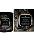WOOLF | FROSTED AMBER & EVENING WOODS | RAVEN CANDLE
