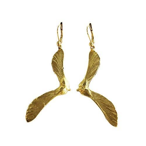 Golden Samare Earrings