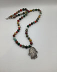 Osnat Mor - "Shema Israel" Hamsa Pendant