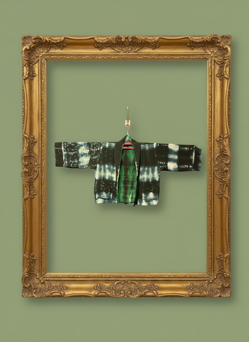 Reversible Short Kimono - No. 2