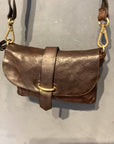 Elsa - Little Shoulder Bag. Leather. Color:  Brown. X0001 C1501