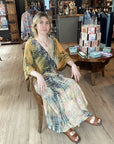 Brenda Silk Wrap Dress No. 220 One-Size