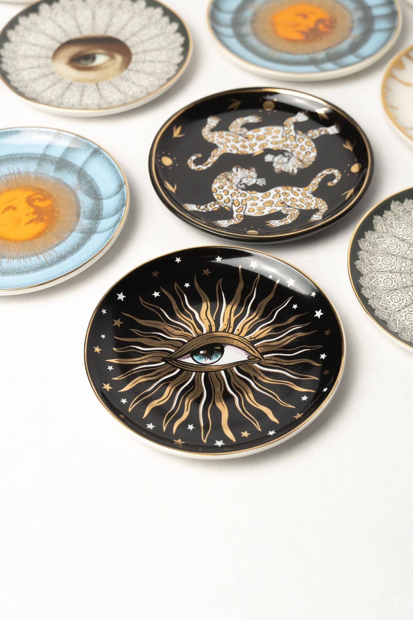 Pop Art Round Ceramic Dish