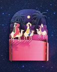 ALLJOY.3D pop up card-Nativity. XPOP053-