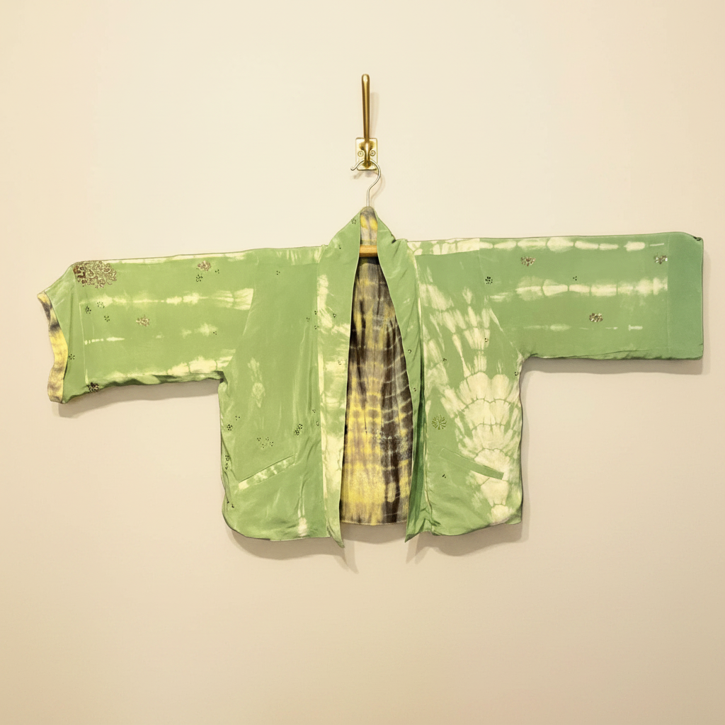 Reversible Short Kimono - No.104