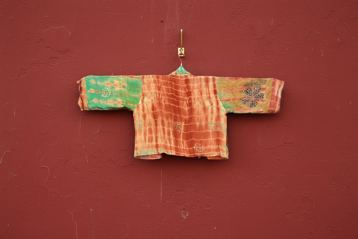 Reversible Short Kimono - No.100
