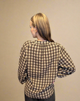 Rebecca Blouse - Bourgogne Chocolat