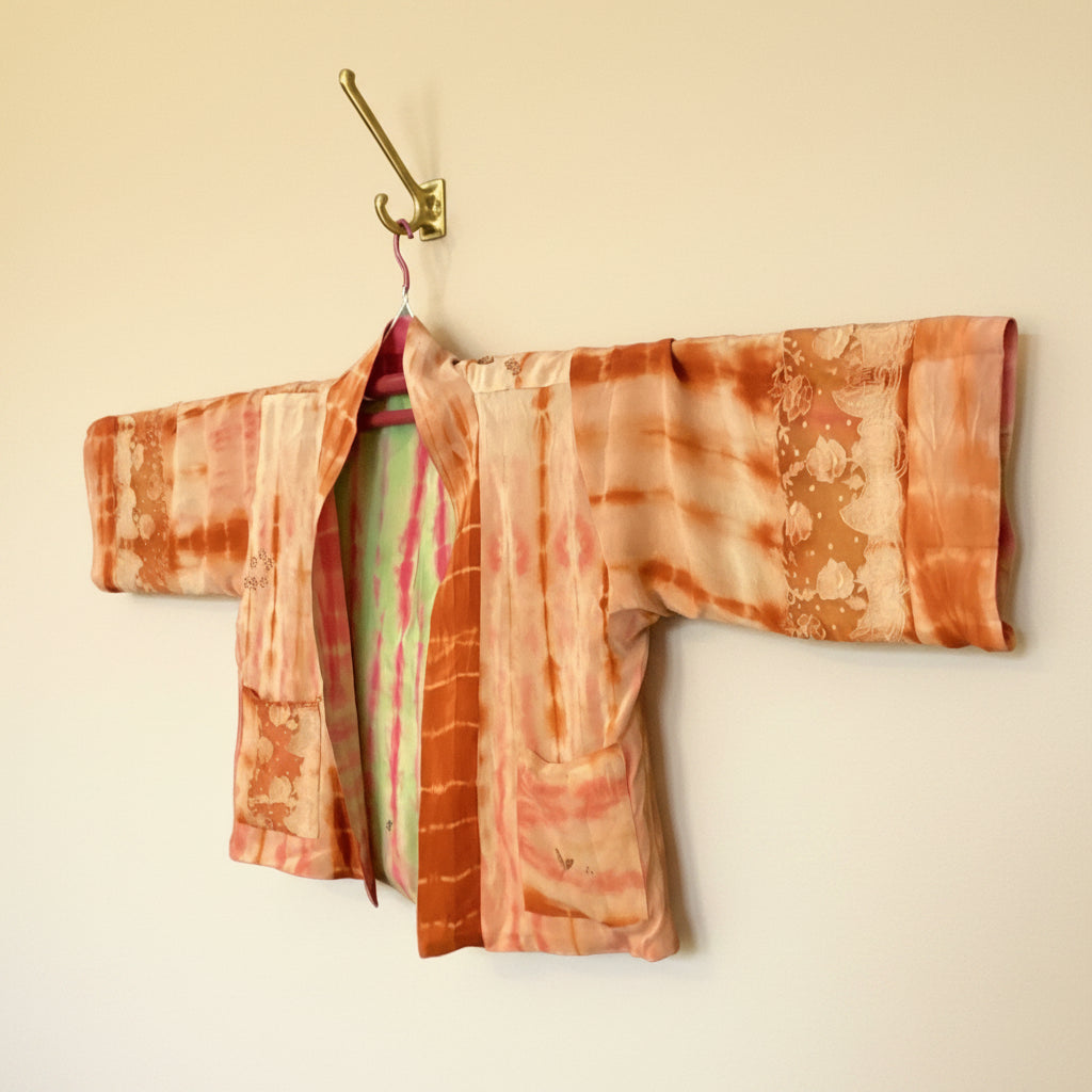 Reversible Short Kimono - No.100