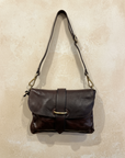Elsa - Little Shoulder Bag. Leather. Color:  Brown. X0001 C1501