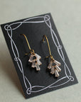 Art Deco Crystal Chrysler Baguette Earrings