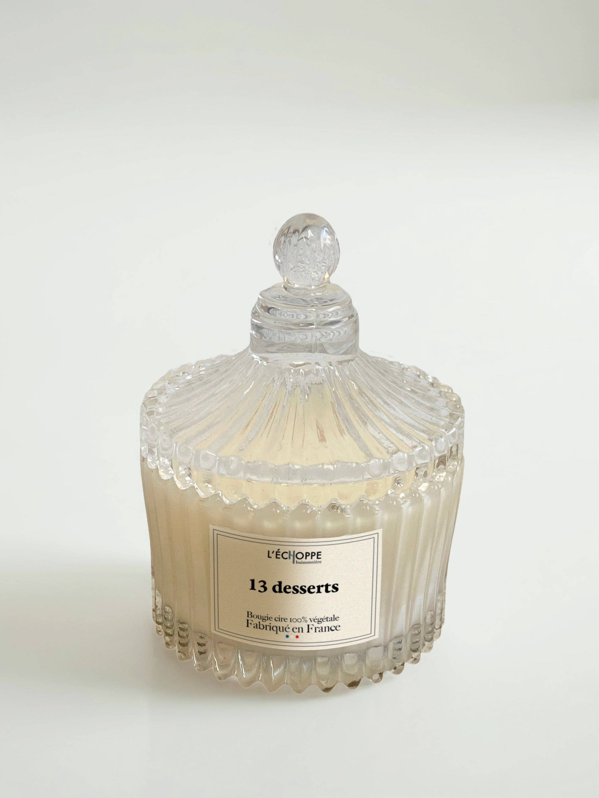 L’Echoppe. Scented Candle - 13 Desserts. Gourmet and sweet