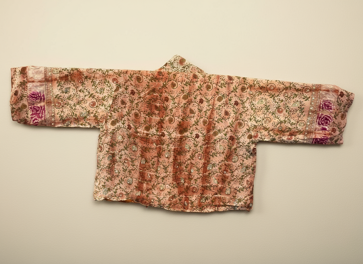 Reversible Short Kimono - No. 05C