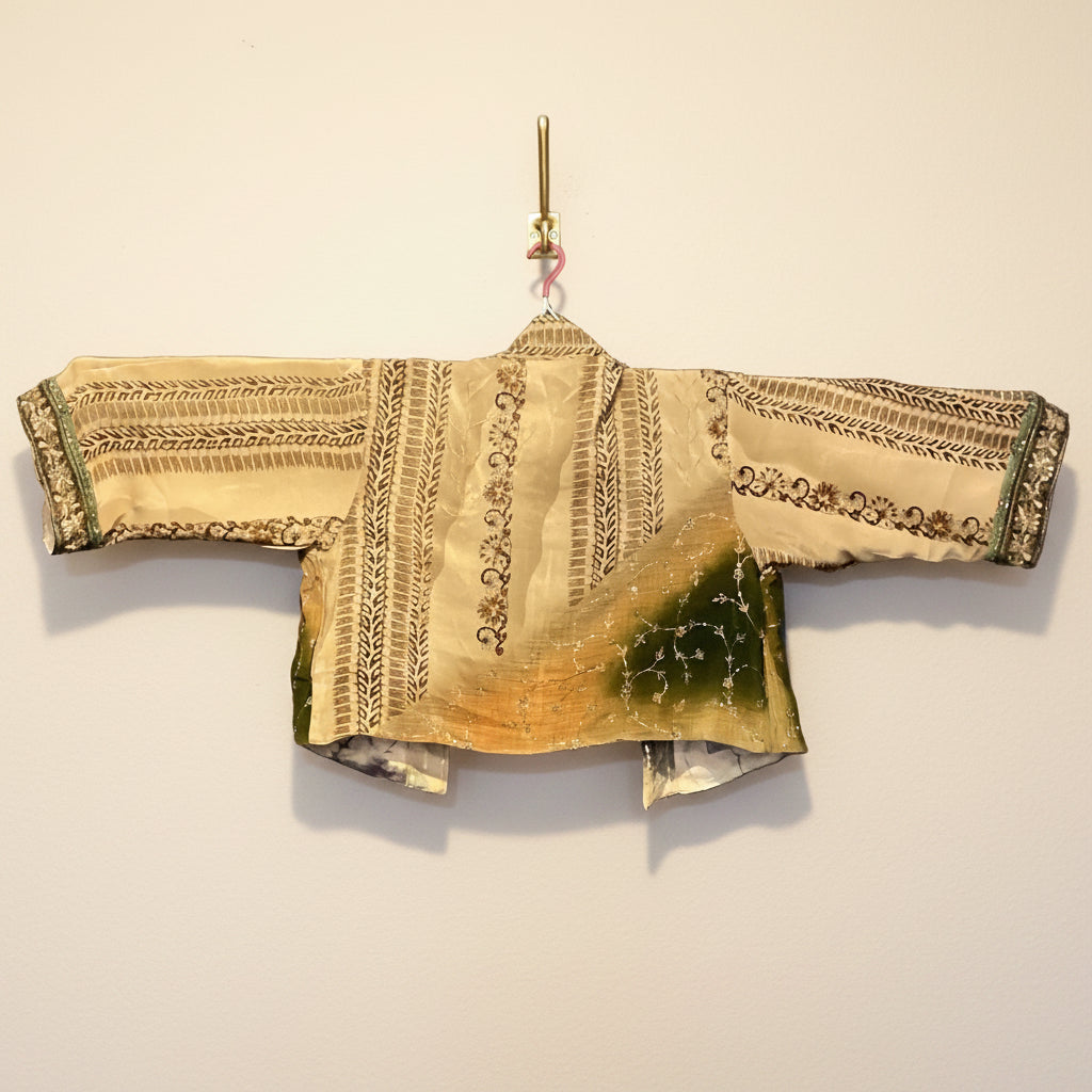 Reversible Short Kimono - No.103