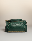 EMMA Crossbody Leather Bag. Green X0007 C2505.