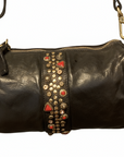 LICIA Shoulder Bag Leather Color: Black X2867 C0001.