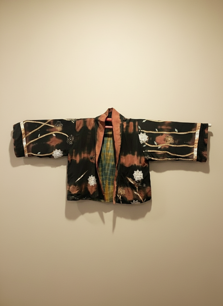 Reversible Short Kimono - No. 03A