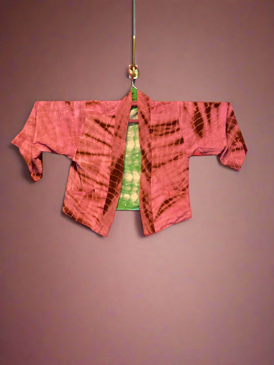 Reversible Short Kimono - No. 11