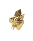 Small Golden Butterfly Ring