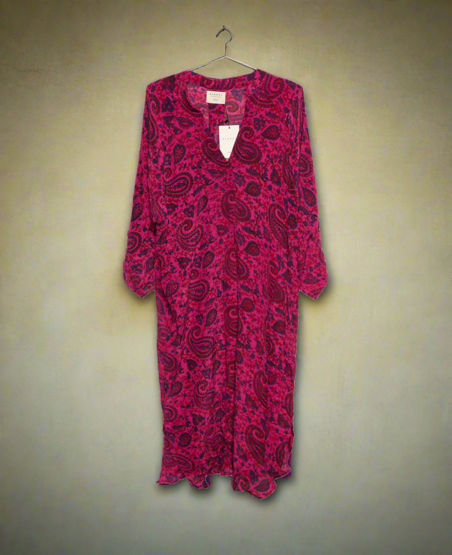 Adina Silk Dress No. 154, One-size