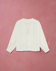Vega Blouse - Casablanca Muse Soft Ecru