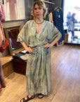 Brenda Silk Wrap Dress No 259 One-Size