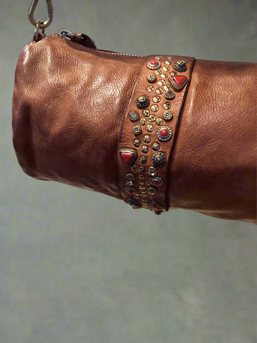 LICIA Shoulder Bag Leather Color:Cognac. X2867 C1502