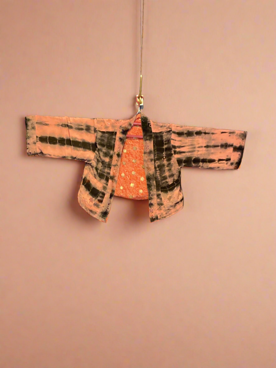 Reversible Short Kimono - No. 13