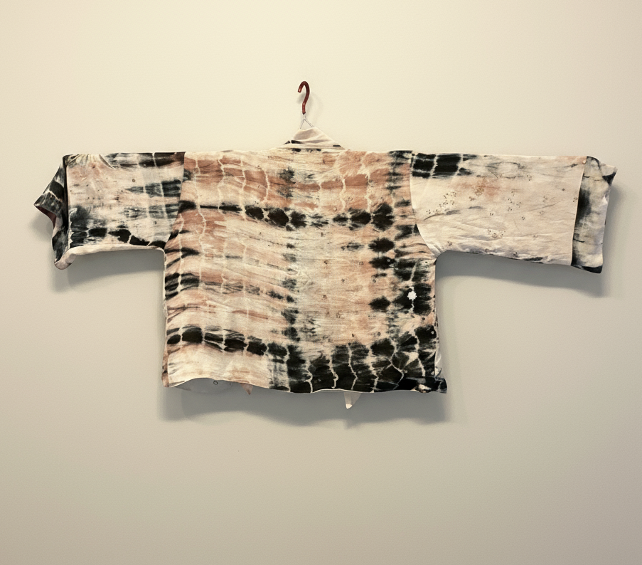 Reversible Short Kimono - No. 018