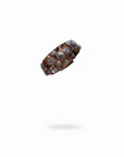 Bracelet. Leather+ Stud +Strass. Color: Cognac. X2876 C1502 .