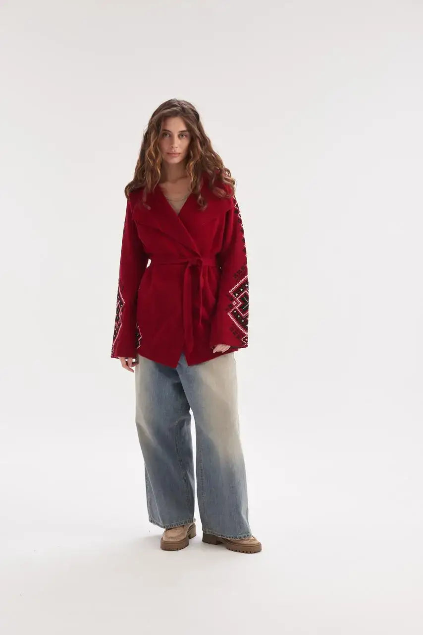 UKR.Cardigan Kristina Red