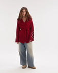 UKR.Cardigan Kristina Red