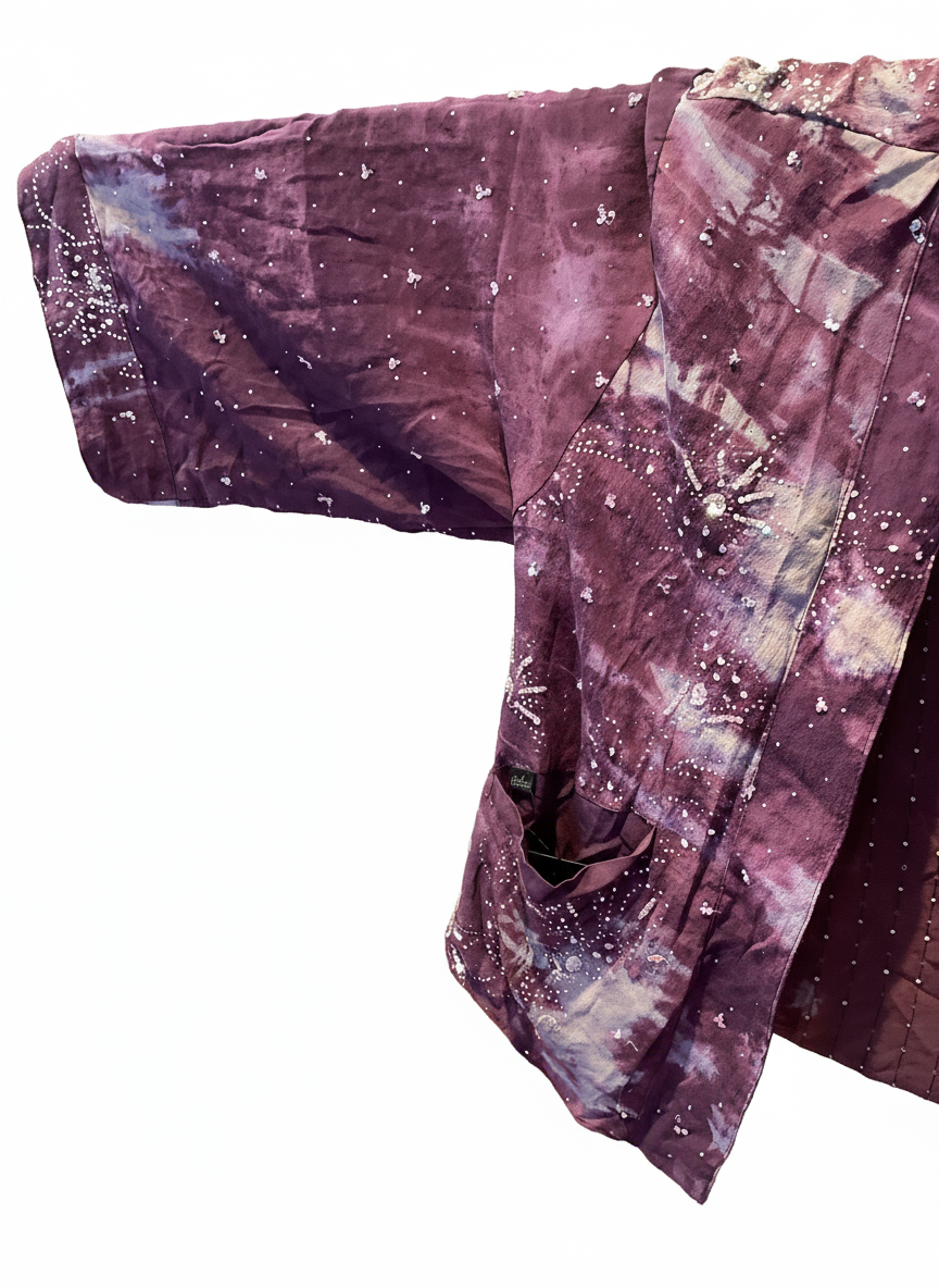 Reversible Short Kimono - No. 029