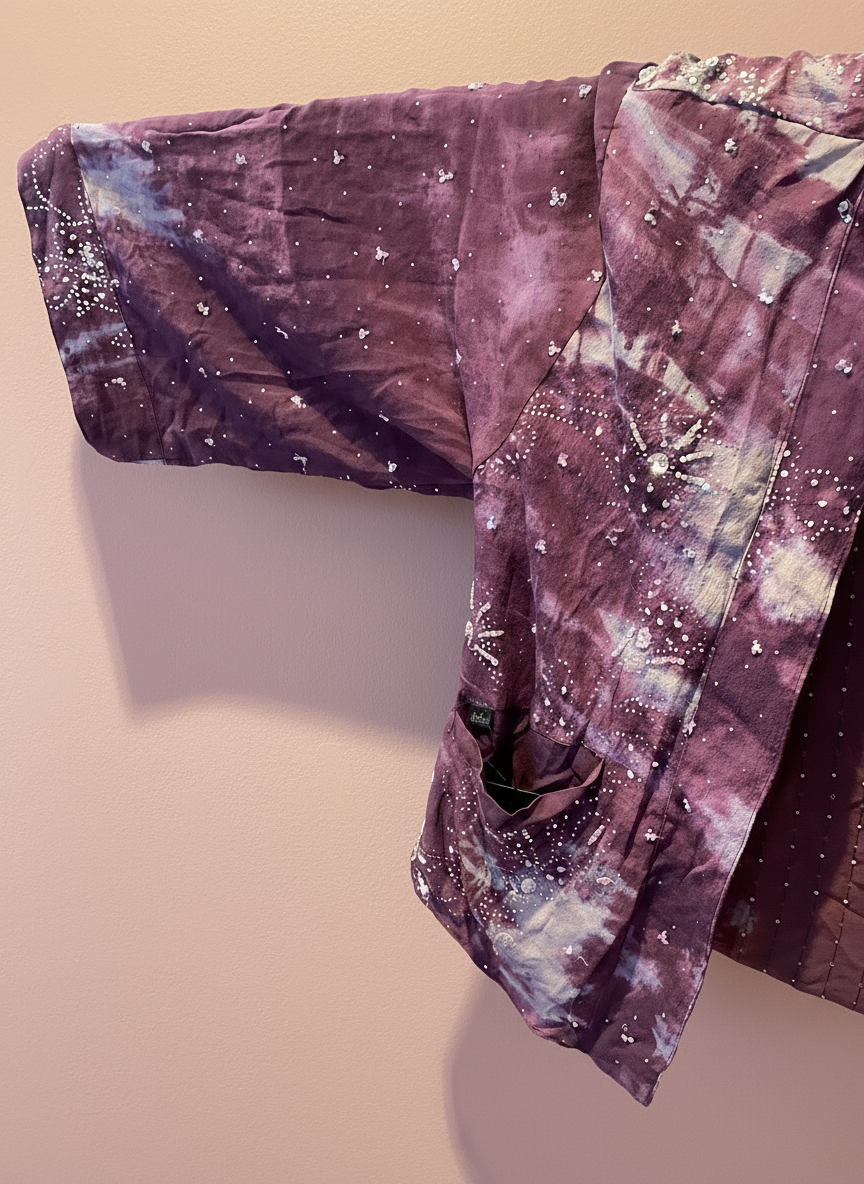 Reversible Short Kimono - No. 029