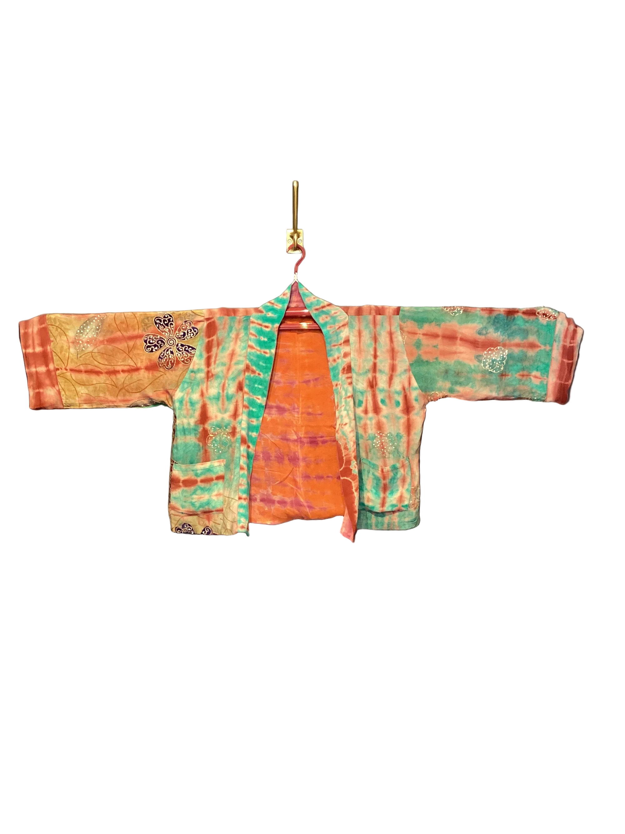 Reversible Short Kimono - No.100