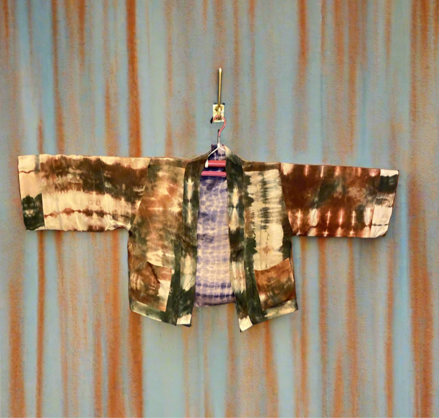 Reversible Short Kimono - No. 15