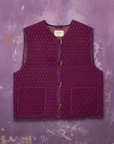 Amalie Silk Vest - No. 72 OneSize