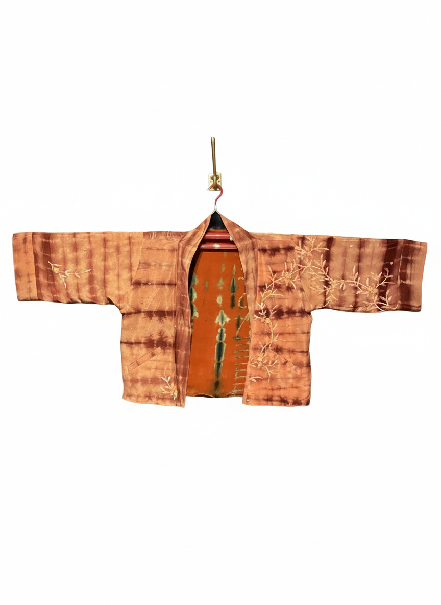 Reversible Short Kimono - No.3