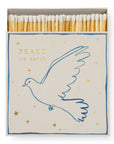 Archivist Square Matchbox - Peace Dove by Wanderlust Paper Co.