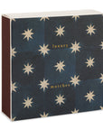 Archivist Square Matchbox - Navy Star Tile by Wanderlust Paper Co.