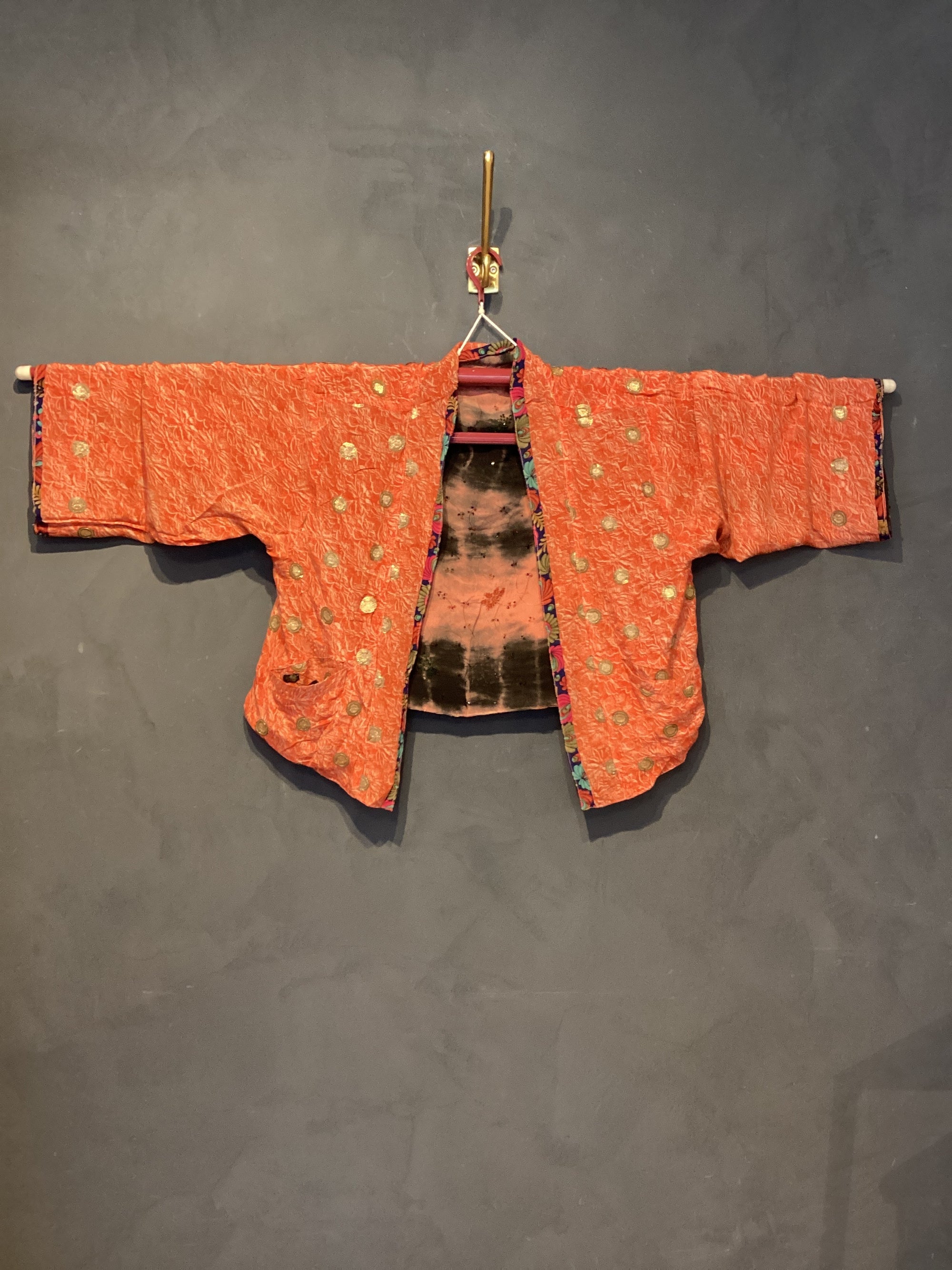 Reversible Short Kimono - No. 13