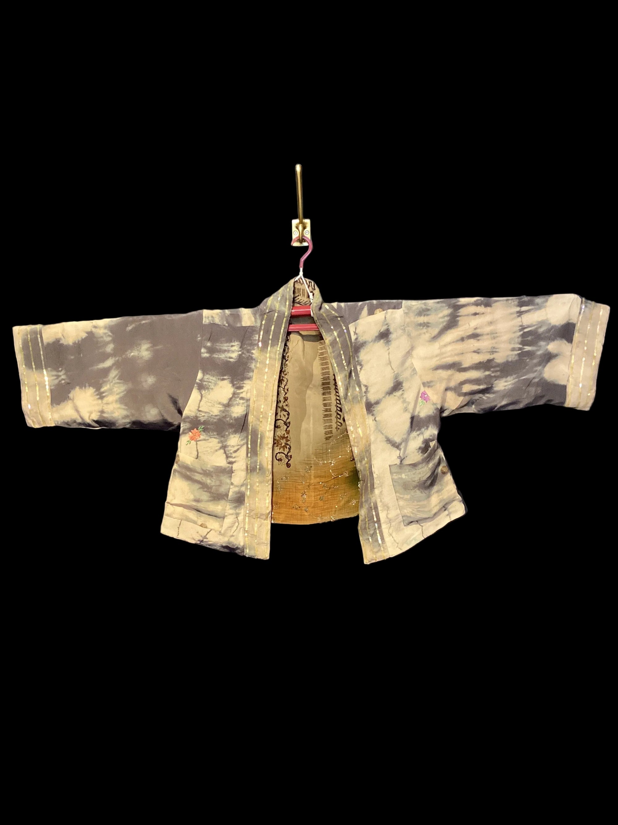 Reversible Short Kimono - No.103