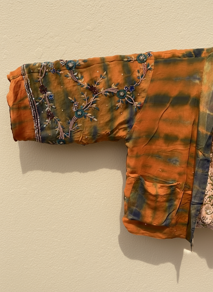 Reversible Short Kimono - No. 05C