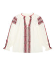 Audrey Blouse - Bohemian Rhapsody, Ivory