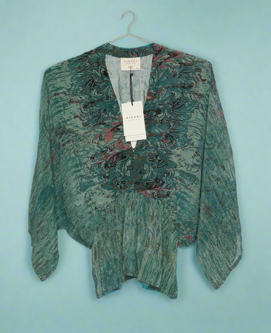 Juno Silk Top - No. 77 Size: S/M