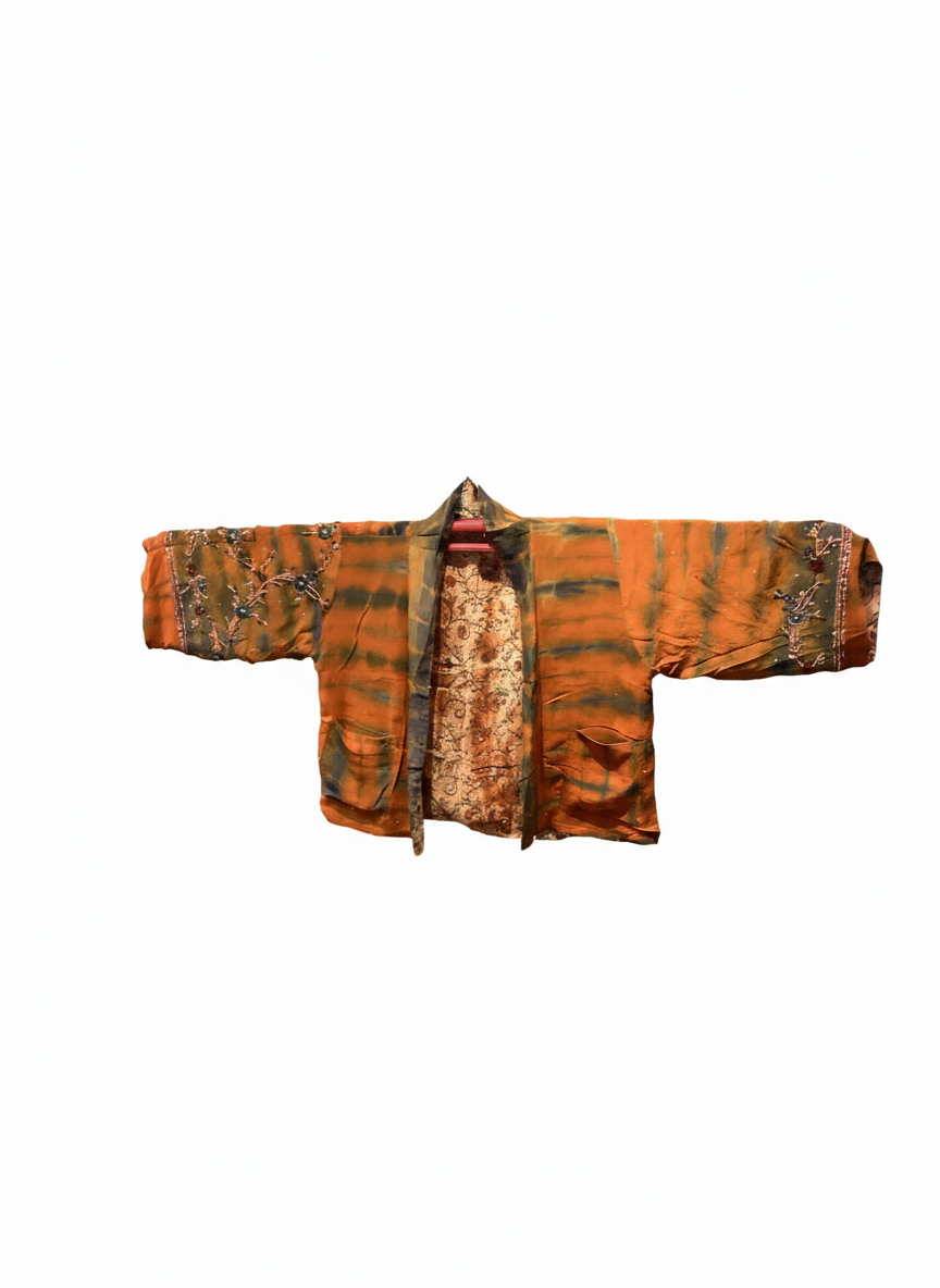 Reversible Short Kimono - No. 05C