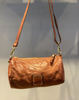 LICIA Shoulder Bag Leather Color:Cognac. X2867 C1502